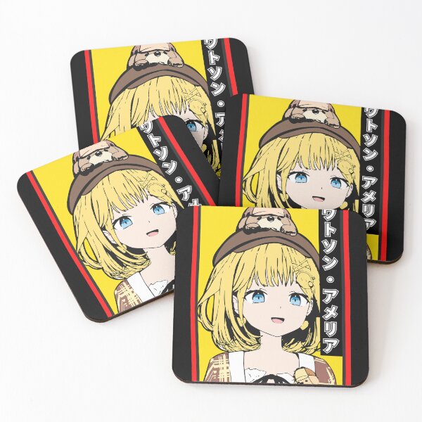 Item preview, Amelia Watson Anime Detective Poster Design designed and sold by MIKAYLAUENIO.