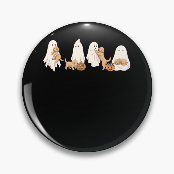 Item preview, Goldendoodle Halloween Boo Pumpkin Dog Lover designed and sold by dian-rody-crest.