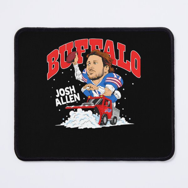 Item preview, Buffalo Football Player Snow Plow Cartoon  designed and sold by HaletteGagnon.