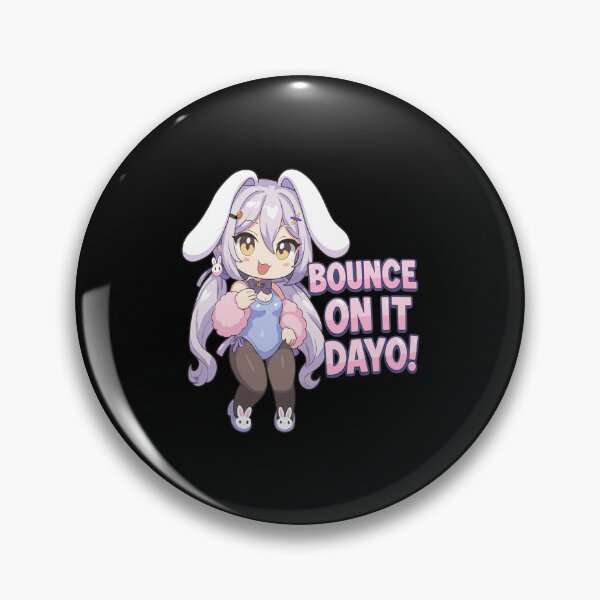Item preview, Chibi Rabbit Girl Bounce Dayo Anime Fan designed and sold by MIKAYLAUENIO.