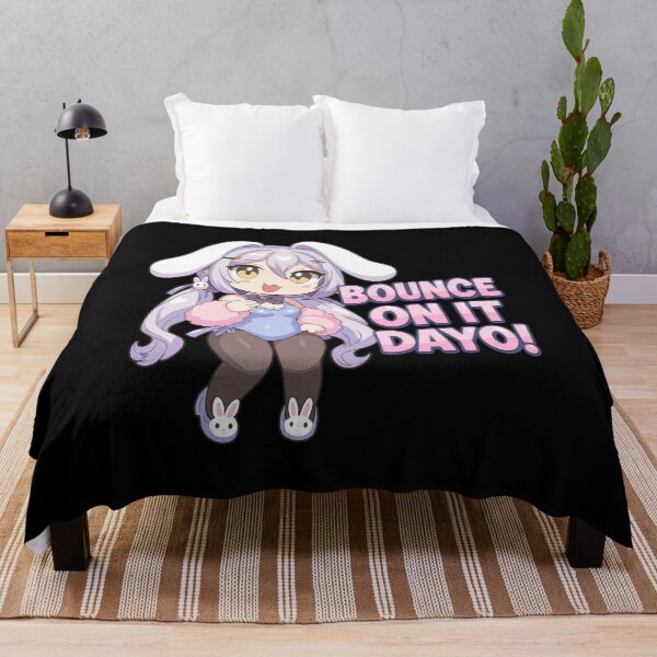 Item preview, Chibi Rabbit Girl Bounce Dayo Anime Fan designed and sold by MIKAYLAUENIO.