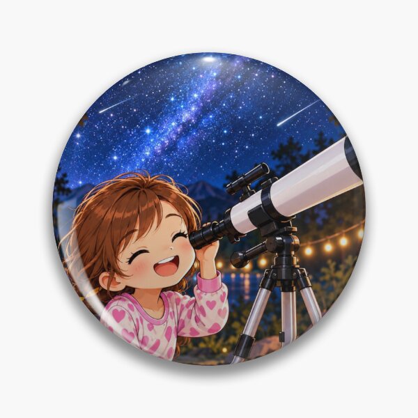 Aperçu de l'œuvre Conception du personnage de dessin animé Kenzie Stargazing créée et vendue par Kenzie & Co.