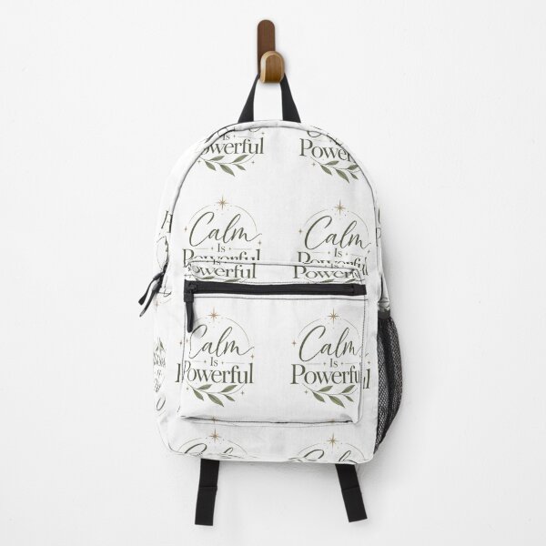 Item preview, Calm Is Powerful – Minimalist Self Care & Inner Peace Quote designed and sold by Sanika arts .