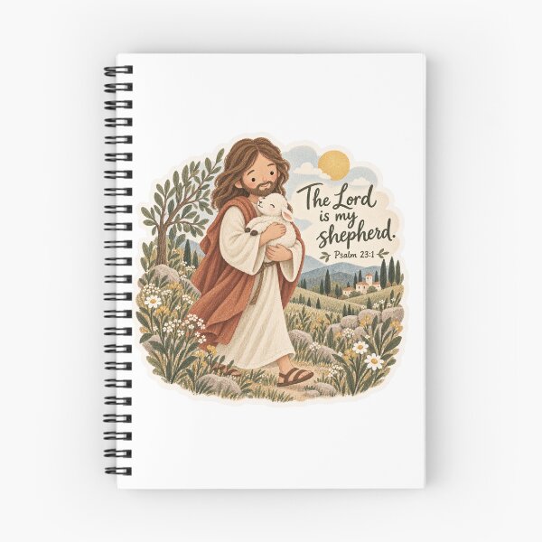 Item preview, The Lord Is My Shepherd Watercolor Jesus designed and sold by Vivalavidashop.