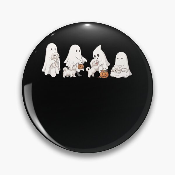 Item preview, Maltese Halloween Boo Pumpkin Dog Lover designed and sold by dian-rody-crest.