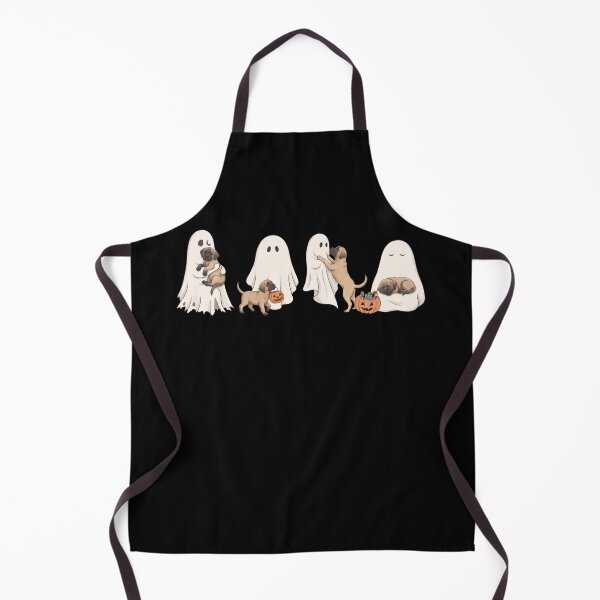 Aperçu de l'œuvre Mastiff Halloween Boo Citrouille Amoureux des chiens créée et vendue par dian-rody-crest.
