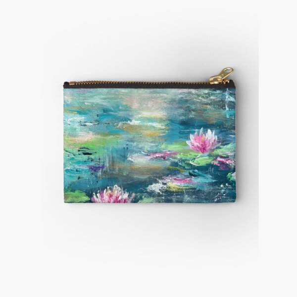 Item preview, Water Lilies by Claude Monet Fan Art Watercolor Painting Vintage Botanical Floral Flowers Nature Digital Illustration designed and sold by Matt_Smith.