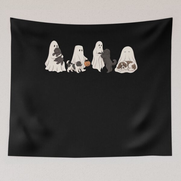 Item preview, Newfoundland Halloween Boo Pumpkin Dog Lover designed and sold by dian-rody-crest.