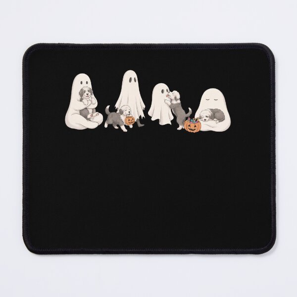 Item preview, Old English Sheepdog Halloween Boo Pumpkin Dog Lover designed and sold by dian-rody-crest.