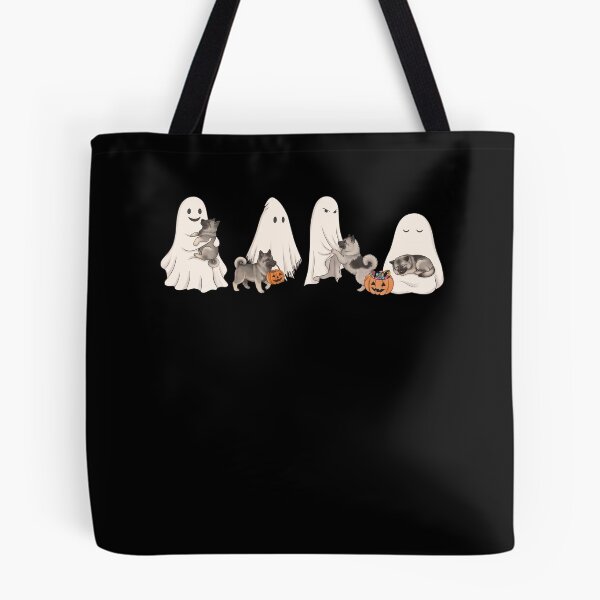 Item preview, Norwegian Elkhound Halloween Boo Pumpkin Dog Lover designed and sold by dian-rody-crest.