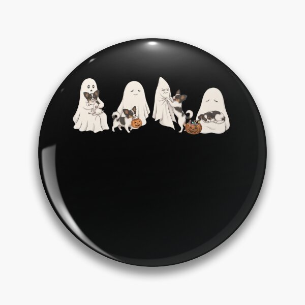 Aperçu de l'œuvre Papillon Halloween Boo Citrouille Amoureux des chiens créée et vendue par dian-rody-crest.