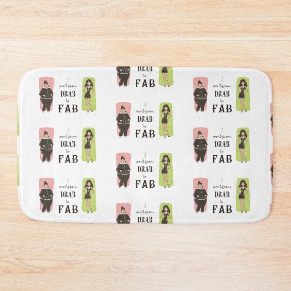 Item preview, …From Drab to FAB (on White) designed and sold by PawsitiveMum3.