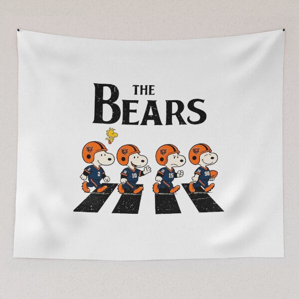 Item preview, Snoopy Woodstock The Bears Abbey Road Football designed and sold by BloomPalette.