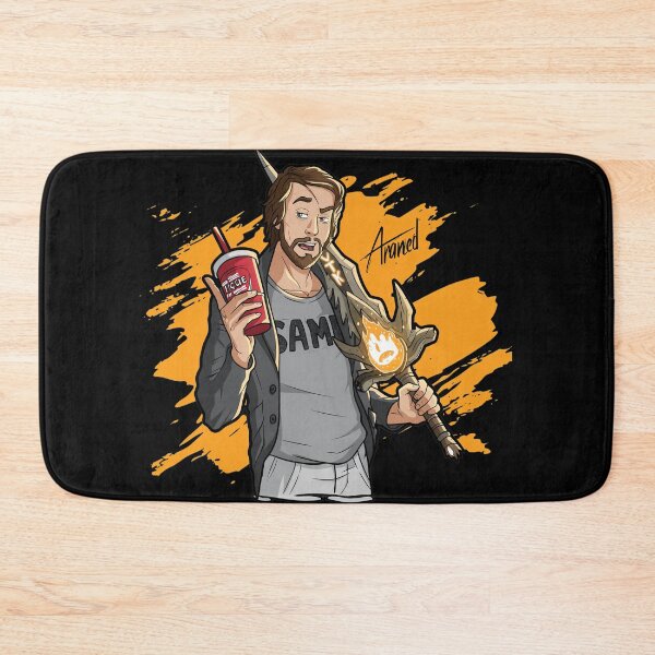 Item preview, Modern Adventurer with Greatsword and Soda designed and sold by MIKAYLAUENIO.