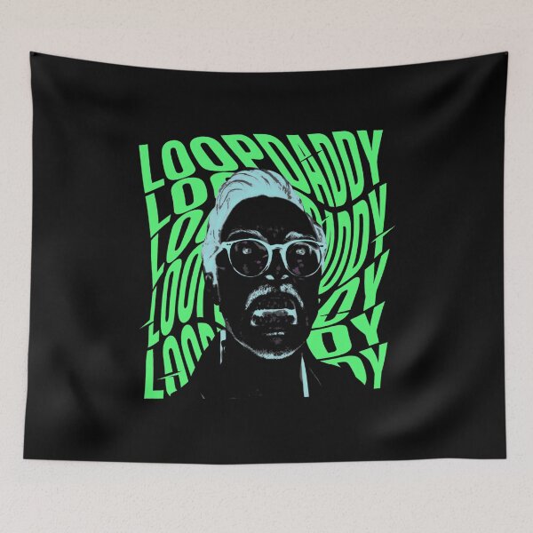 Item preview, Loop Daddy Psychedelic Artist Portrait designed and sold by MIKAYLAUENIO.
