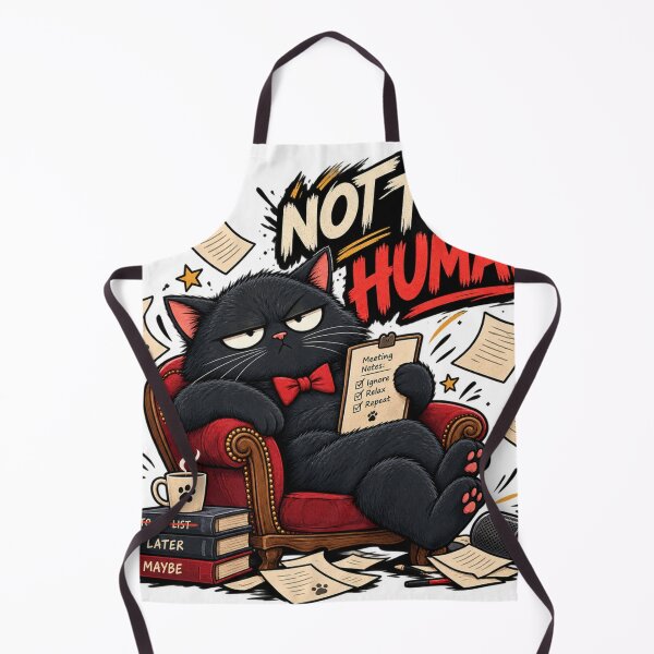 Item preview, NOT TODAY, HUMAN designed and sold by meghnad.