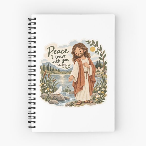 Item preview, Peace I Leave With You Watercolor Jesus designed and sold by Vivalavidashop.