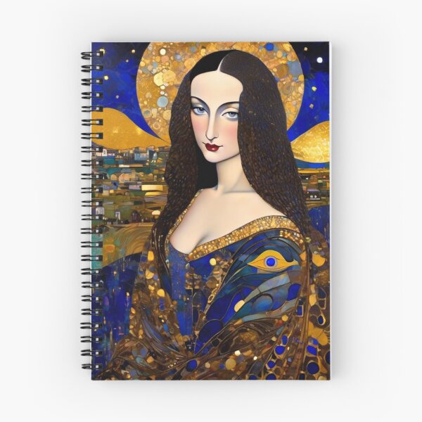 Item preview, Abstract Mona Lisa Portrait designed and sold by TheDarkWardrobe.