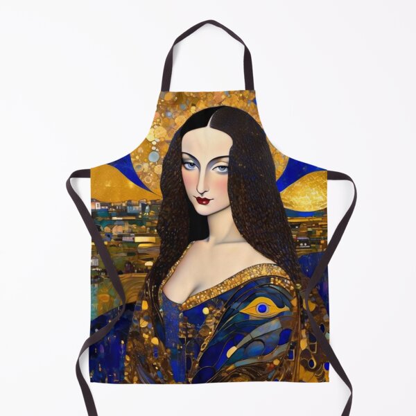 Item preview, Abstract Mona Lisa Portrait designed and sold by TheDarkWardrobe.