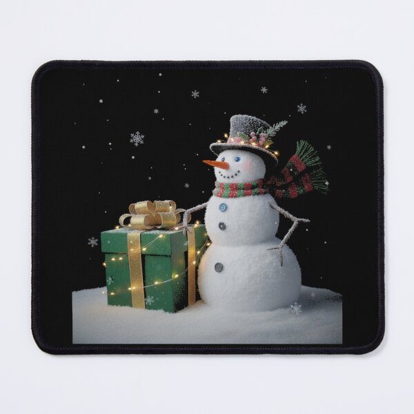 Item preview, Charming Snowman Falling Snowflakes Scene designed and sold by Avery Lane Studios.