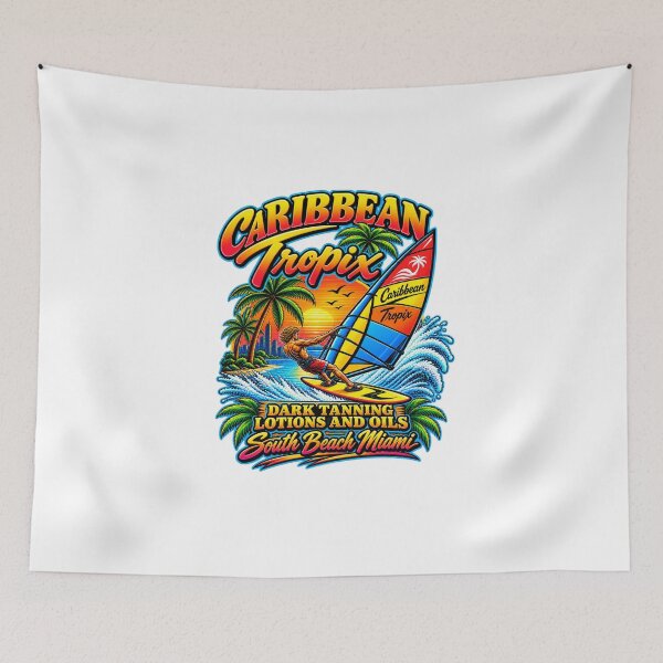 Item preview, Caribbean Tropix Logo - South Beach Miami - 2026 designed and sold by JBDesigns21.
