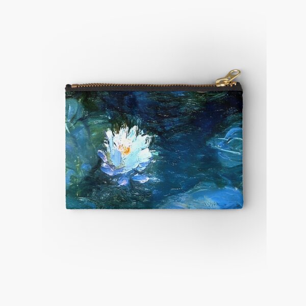 Item preview, Water Lilies by Claude Monet Fan Art Watercolor Painting Vintage Botanical Floral Flowers Nature Digital Illustration designed and sold by Matt_Smith.