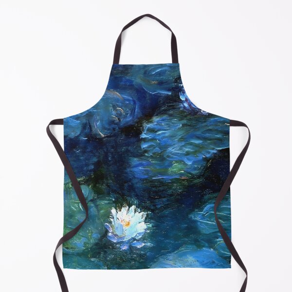 Item preview, Water Lilies by Claude Monet Fan Art Watercolor Painting Vintage Botanical Floral Flowers Nature Digital Illustration designed and sold by Matt_Smith.