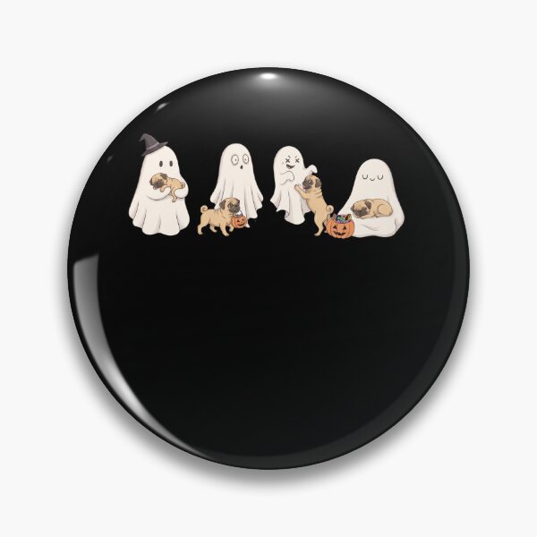 Item preview, Pug Halloween Boo Pumpkin Dog Lover designed and sold by dian-rody-crest.