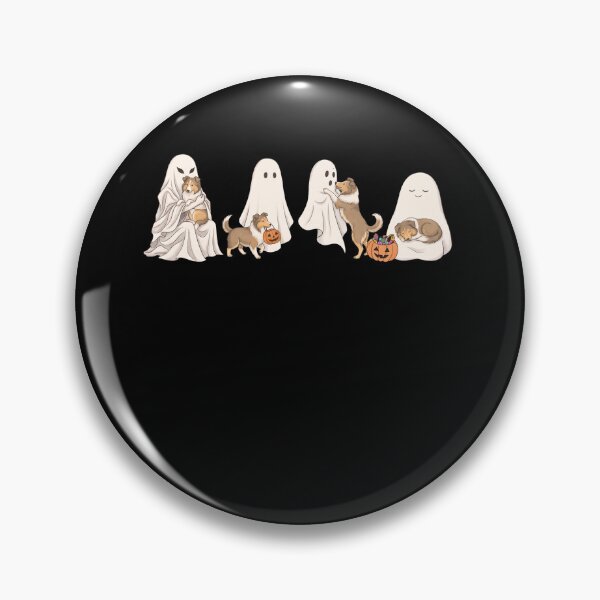 Item preview, Shetland Sheepdog Halloween Boo Pumpkin Dog Lover designed and sold by dian-rody-crest.