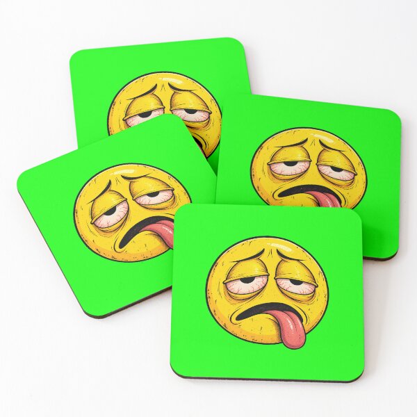 Item preview, Exhausted Smiley Face designed and sold by WilAugusta.