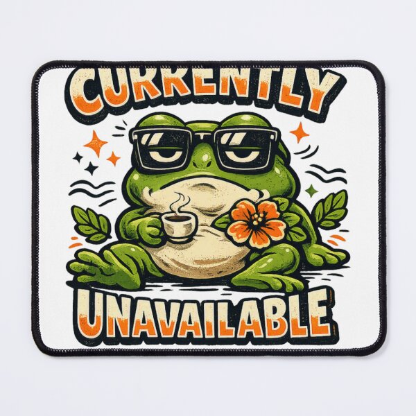 Item preview, Currently Unavailable – Funny Sleepy Frog With Coffee designed and sold by meghnad.