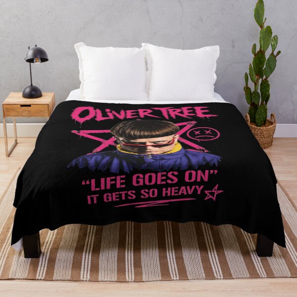 Item preview, Oliver Tree Life Goes On Pink Graffiti  designed and sold by ISAIAHRUEZ.