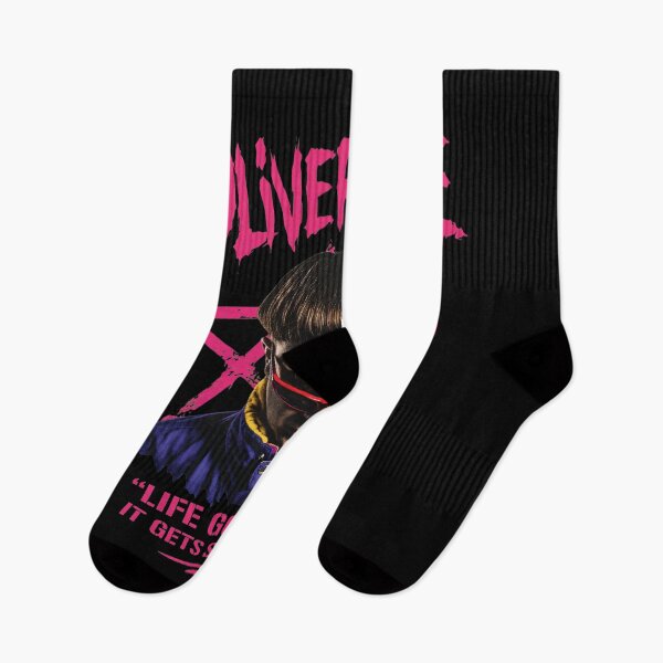 Item preview, Oliver Tree Life Goes On Pink Graffiti  designed and sold by ISAIAHRUEZ.