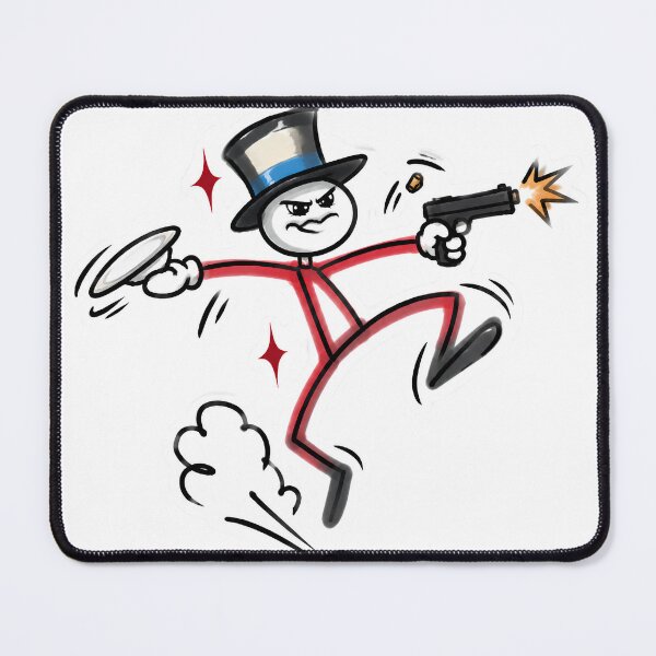 Item preview, Gangster Stick Figure designed and sold by SweetMascot.