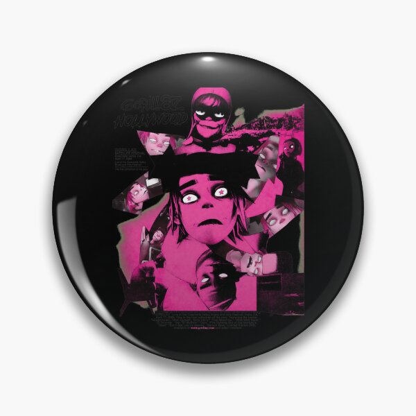 Item preview, Gorillaz Hollywood Character Collage Pink designed and sold by ISAIAHRUEZ.