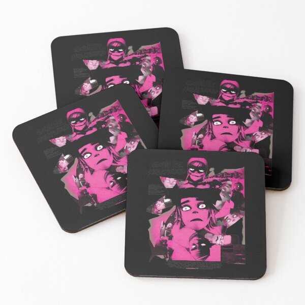 Item preview, Gorillaz Hollywood Character Collage Pink designed and sold by ISAIAHRUEZ.