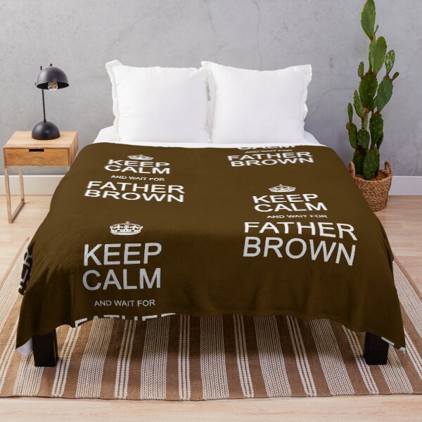 Item preview, Keep Calm and wait for Father Brown designed and sold by Normbot2000.
