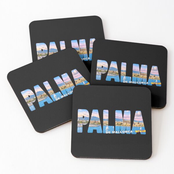Item preview, PALMA De Mallorca Spain - Souvenir Sticker View from Ship Early Sunset designed and sold by Adam Gormley.
