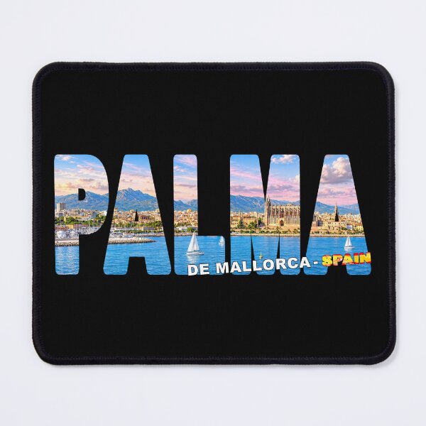 Item preview, PALMA De Mallorca Spain - Souvenir Sticker View from Ship Early Sunset designed and sold by Adam Gormley.