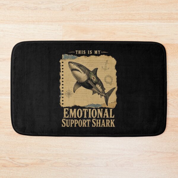 Item preview, Emotional Support Shark designed and sold by Animavera.