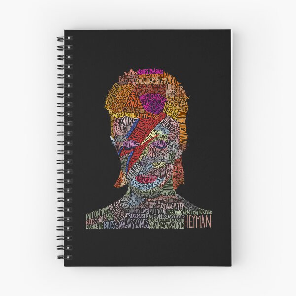 Item preview, David Bowie Lyricquote Portrait designed and sold by josh-pencil.