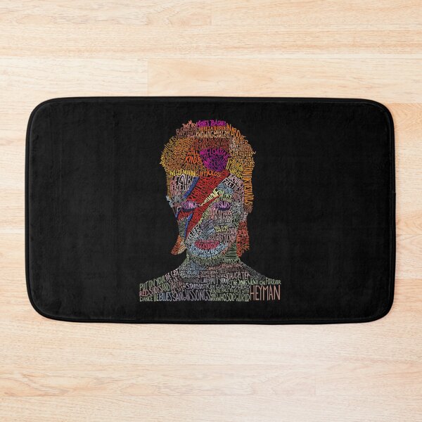 Item preview, David Bowie Lyricquote Portrait designed and sold by josh-pencil.