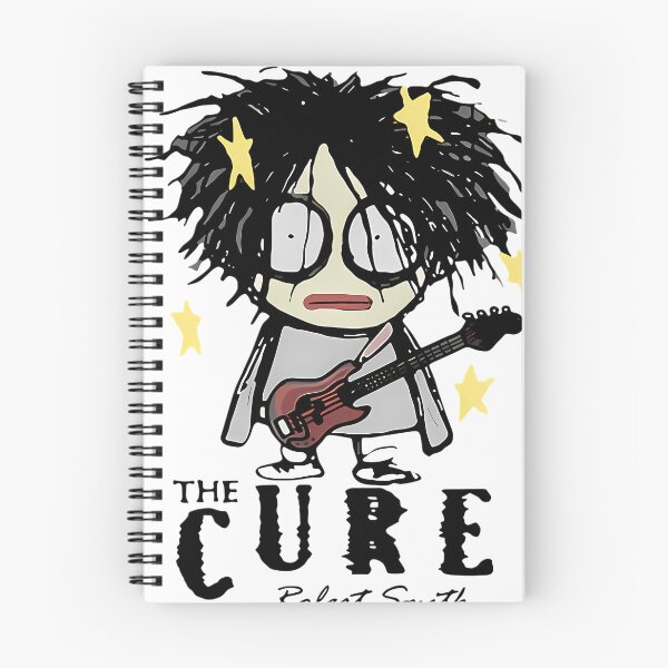 Item preview, The Cures Robert Smiths Cartoon Gothic Rock Band designed and sold by dishan1990.