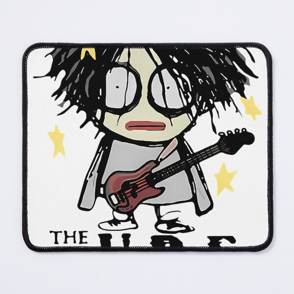 Item preview, The Cures Robert Smiths Cartoon Gothic Rock Band designed and sold by dishan1990.