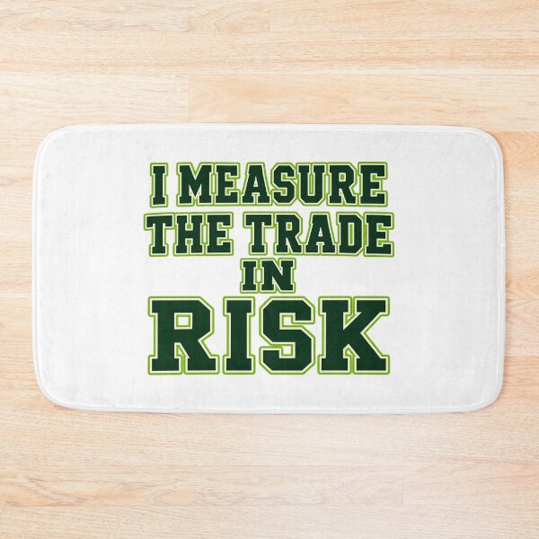 Item preview, I Measure the Trade in Risk Varsity Lettering designed and sold by Bikivuno.