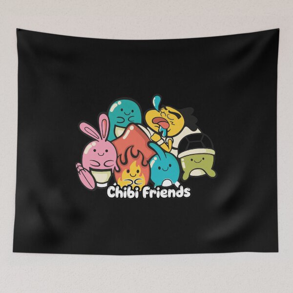Item preview, Cute Elemental Monster Squad Kawaii Doodle designed and sold by RAPHAEMATTH.