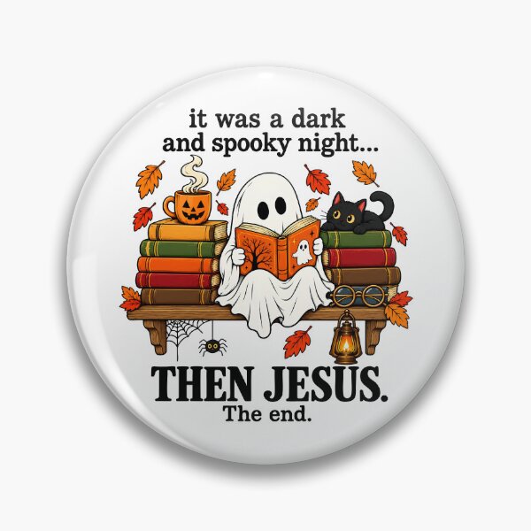 Item preview, It Was A Dark And Spooky Night Then Jesus The End designed and sold by hannartbaker.