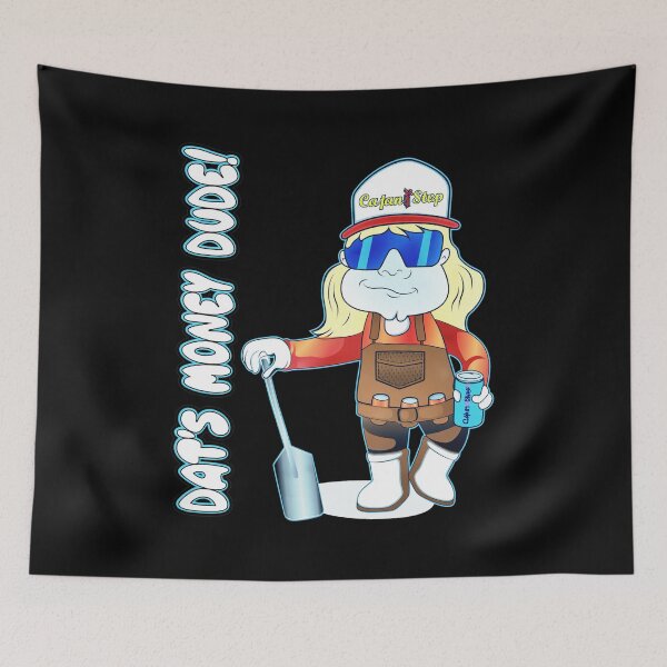 Item preview, Dats Money Dude Cajun Seafood Boil Cartoon designed and sold by RAPHAEMATTH.