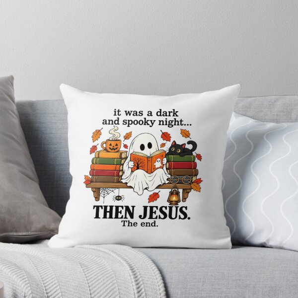Item preview, It Was A Dark And Spooky Night Then Jesus The End designed and sold by hannartbaker.