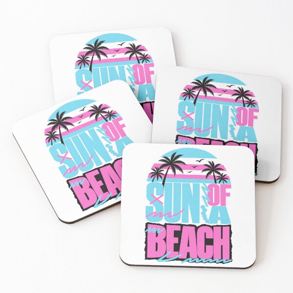 Item preview, Sun of a Beach – Retro 80s Summer Beach Humor designed and sold by afOOli.